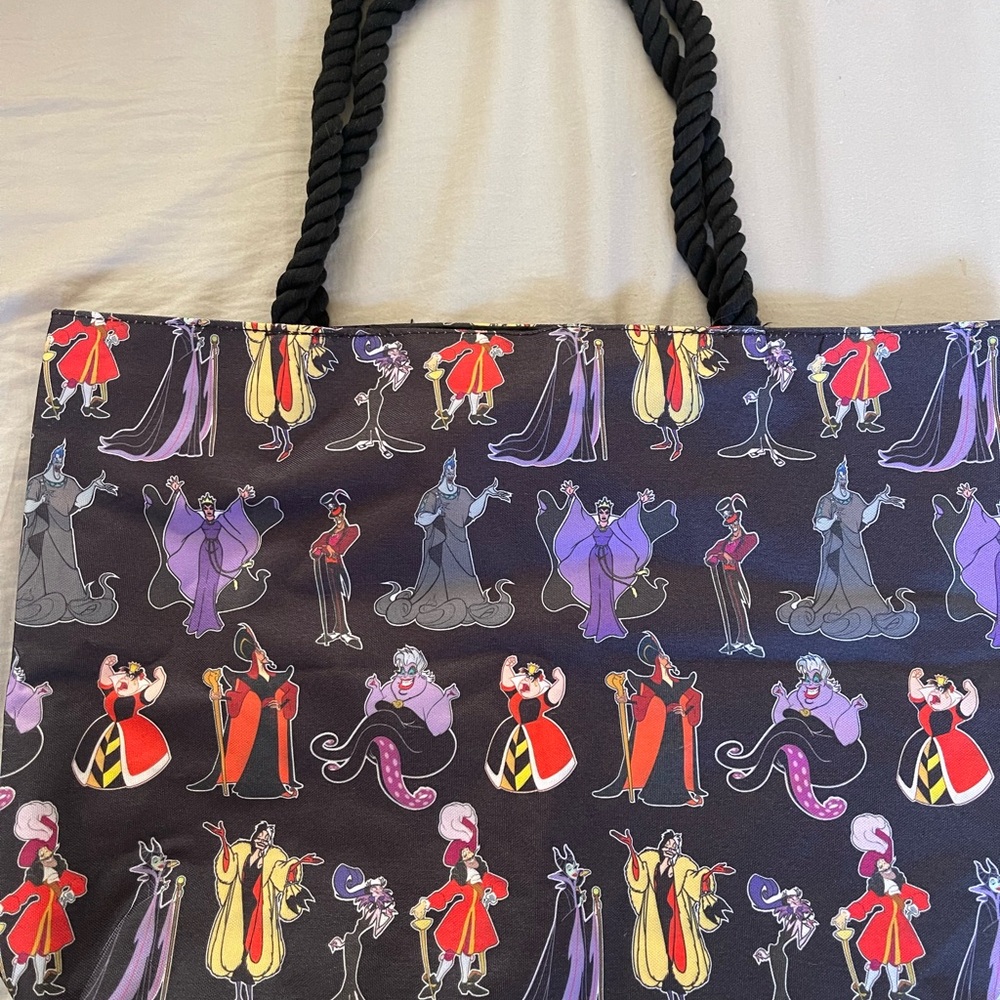 Disney Villains Black Tote Bag